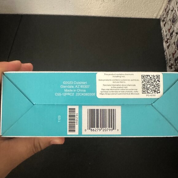 Cuisinart C55-12PCER1 12pc Ceramic Coated Color Knife Set with Blade Guards - Picture 3 of 3